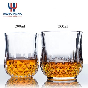 Verres à whisky en <span class=keywords><strong>cristal</strong></span> diamant de 320 ml, style ancien, pour bar à domicile, pour cocktails, vodka, <span class=keywords><strong>rhum</strong></span>, liqueur, tequila, carton - Product Image 2