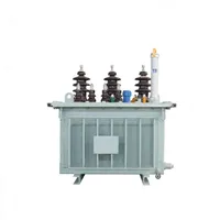 Transformateur compact à faible capacité, triphasé, immergé dans l'huile, de type liquide, pour la distribution d'énergie électrique