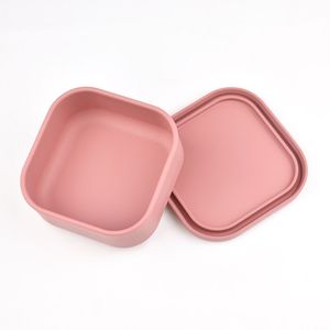 Plateau bento en silicone vibrant et personnalisable pour le déjeuner des tout-petits avec des compartiments séparés - Product Image 6