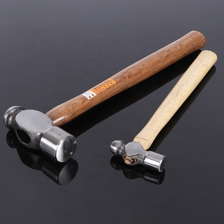 YTH Wooden Handle Round Knocking Hammer