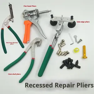 Outil de débosselage de voiture Kit de débosselage sans peinture Outil de réparation de capot de voiture Pince pour réparation de bord d'aile de porte automatique - Product Image 2