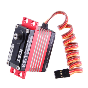 Alta calidad <span class=keywords><strong>Kst</strong></span> <span class=keywords><strong>V</strong></span> 2 35kg Servo de engranaje de metal digital sin escobillas estándar para Robot Drone de ala fija Hobby Education - Product Image 6