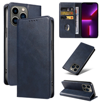 Funda Tipo Cartera de Cuero PU Premium para iPhone 13 Pro - Funda con Soporte para Teléfono, Ranuras para Tarjetas, Cierre Magnético y Carcasa Antigolpes