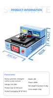 Nouvelle machine de démontage automatique de cadre de séparation d'écran TBK-288 pour iPhone Samsung, démontage d'écran LCD, remplacement, réparation