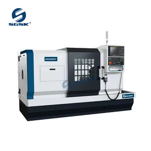 무단 속도 cnc 맷돌로 가는 선반 기계 유압 꾸준한 나머지 CAK6150V 단일 위상 cnc 선반