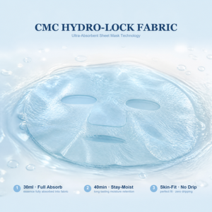 มาส์กหน้า OEM แบรนด์ส่วนตัว แบบสองช่องผสมสาร GHK Cu CMC ขนาด 30 มล. เอสเซนส์สดชื่น ปลอบประโลมผิว ช่วยให้ผิวชุ่มชื้น - Product Image 5