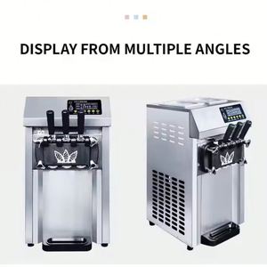 Máquina de helados SIHAO personalizada A126 portátil 3 sabores con sistema de PreEnfriamiento - Product Image 6