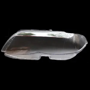 Faro cubierta transparente pantalla lámpara cristal faro carcasa lente cristal para BMW X5 E53 2004-2006