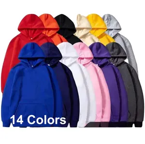 Недорогой пуловер, однотонные флисовые французские махровые высококачественные пуловеры унисекс с логотипом на заказ, мужские толстовки большого размера
