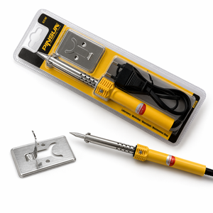 <span class=keywords><strong>Fer</strong></span> <span class=keywords><strong>à</strong></span> <span class=keywords><strong>souder</strong></span> multifonctionnel haute performance avec poignée ergonomique, élément chauffant en alliage d'aluminium, support métallique et température stable - Product Image 2