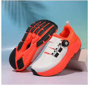 Unisex Wide-Last Rotating Buckle Outdoor Hiking Autumn-Winter Easy On/Off Thick-Soled <b>Shock</b>-<b>Absorbing</b> Non-Slip Shoes - Product Image 4