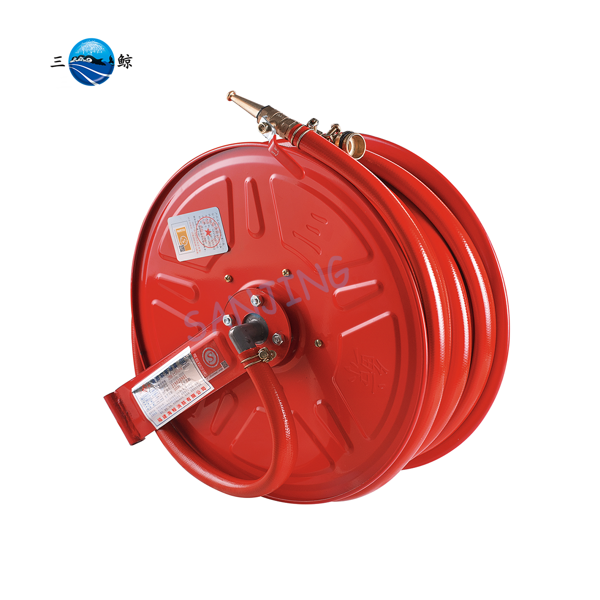 Factory Price Wholesale Swing and Hand Fixed Fire Hose Reel for Fire Water Supply System