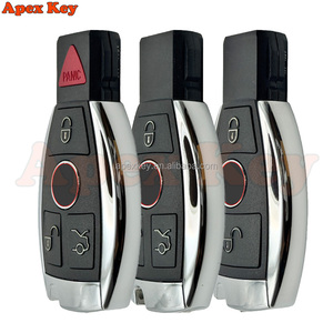 เคสกุญแจรีโมทรถยนต์แบบ BGA รุ่น FBS3/FBS4 สำหรับ Mercedes Benz A B C E S Class ไม่ได้ดัดแปลง - Product Image 1