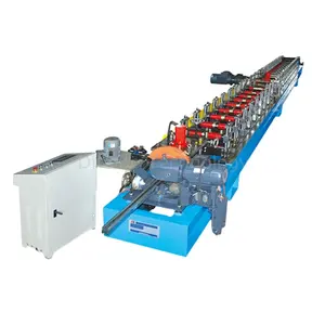 Hydraulic punching system Shutter door roll forming machine slat shutter door machine factory price good quality