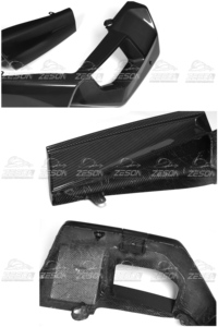 Diffusore Posteriore in Fibra di Carbonio Stile MP per <span class=keywords><strong>BMW</strong></span> G90 M5 Sedan G99 M5 Touring 2024+ Labbro Paraurti Posteriore Lucido - Product Image 3
