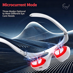 Masseur oculaire 3D sans fil, compresse chaude, lumière rouge, instrument de beauté pour les <span class=keywords><strong>yeux</strong></span>, appareil de soin des <span class=keywords><strong>yeux</strong></span>, soulage la fatigue, portable, rechargeable - Product Image 3