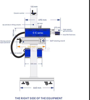 Machine de codage laser CO2 haute vitesse en ligne pour la date de production et le numéro de lot automatique des produits laitiers et des boissons Imprimante graveuse laser CO2
