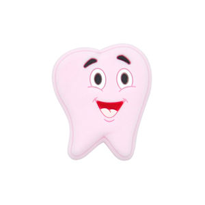 Mainan Silikon Kartun Lucu Berbentuk Gigi Silikon Grade Makanan Bayi Manik-manik Tumbuh Gigi - Product Image 6