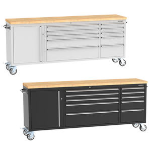 Kinbox 84 इंच बड़ा आकार क्राफ्ट उपकरण सेट के लिए कार्गो ट्राली भंडारण - Product Image 1