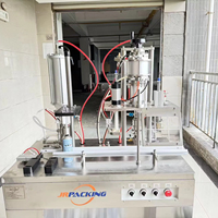Machine de remplissage d'aérosols pour mousse à raser