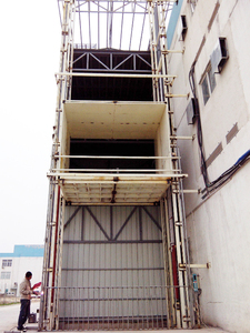 1000Kg Giá Tốt Thủy Lực Dọc Lửng Cargo Lift 1 Năm Bảo Hành - Product Image 4