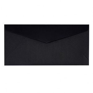 In Stock Wholesale 104*215mm Retro Black Envelope for Greeting Card - Product Image 1