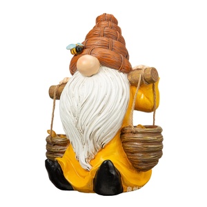 Mignon Résine Gnome <span class=keywords><strong>Solaire</strong></span> Lumières Décor <span class=keywords><strong>De</strong></span> Noël Amour-Style Résine Statue Sculpture Artisanat Maison Cadeaux ou Figurines - Product Image 1