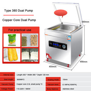 Machine polyvalente de mise <span class=keywords><strong>sous</strong></span> <span class=keywords><strong>vide</strong></span> et d'emballage alimentaire pour tous types de conservation des aliments, des céréales, des noix, du poisson, de la viande et des légumes - Product Image 2
