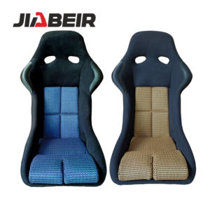 JIABEIR 9001 Series Bucket brillant paillettes Fiber de verre Fiber de carbone verre Sim simulateur universel Automobile sièges de course - Product Image 6