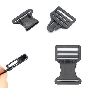 หัวเข็มขัดพลาสติกแบบเลื่อนปรับได้ 40 มม. สำหรับกระเป๋า ทนทาน - Product Image 1