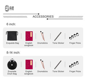 Hulu – Instrument de musique, vente directe d'usine, tambour en acier, langue, tambour, Instrument à <span class=keywords><strong>Percussion</strong></span>, réservoir, tambour - Product Image 6