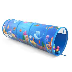 <span class=keywords><strong>Tunnel</strong></span> de jeu pliable portable, intérieur/extérieur, <span class=keywords><strong>tunnel</strong></span> de jeu pop-up <span class=keywords><strong>sous</strong></span>-<span class=keywords><strong>marin</strong></span>, <span class=keywords><strong>tunnel</strong></span> de jeu océanique pour tout-petits - Product Image 1