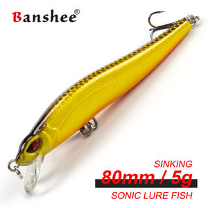 Wahoo <span class=keywords><strong>Minnow</strong></span> flottant profilé peu profond VM03 Jerkbait 3D yeux longue coulée personnalisation complète leurres de pêche en plastique ABS chaud - Product Image 6