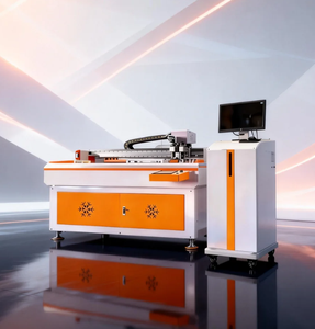 Cutter à lame vibrante CCD haute précision avec roue de rainurage pour carton, papier ondulé, mousse EVA, tissu <span class=keywords><strong>non</strong></span> tissé, feutre - Product Image 4