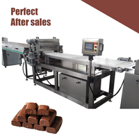 Machine automatique de fabrication de barres de chocolat à la noix de coco Machine de découpe de barres alimentaires Ligne de production de bonbons à la gelée Usine