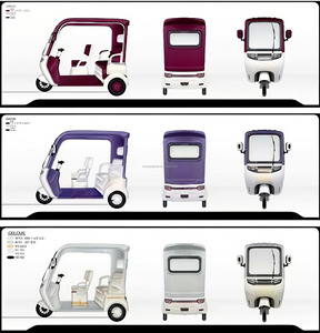 Triciclo eléctrico de ocio de gran oferta, triciclo eléctrico Toto para adultos, triciclo eléctrico de 3 <span class=keywords><strong>ruedas</strong></span> con batería desmontable potente - Product Image 3