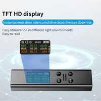 Portable 0.96 \ "TFT Affichage Numérique Geiger Compteur B-Ray Y-Ray X-Ray Détecteur De Rayonnement Nucléaire Instrument De Mesure Électronique