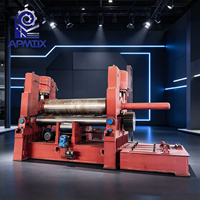 Machine à rouler automatique universelle à 3 rouleaux APMT W11SNC-80x3200 à haute efficacité pour le formage de l'acier inoxydable et de l'aluminium |   1 an