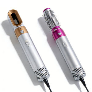 Sèche-cheveux <span class=keywords><strong>brosse</strong></span> 5 en 1, styler à air chaud tout-en-un avec <span class=keywords><strong>brosse</strong></span> <span class=keywords><strong>soufflante</strong></span>, peigne à air chaud amélioré - Product Image 6