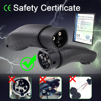 Pour Tesla Type2 convertisseur connecteur de charge pour Tesla à IEC62196 Type 2 EV chargeur adaptateur véhicule électrique adaptateur de charge
