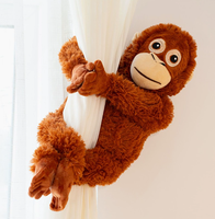 Offre Spéciale : Peluche Gorille Personnalisée Directement de l'Usine – Jouet en Peluche avec Jambes et Bras Articulés, Sac à Dos Singe, Adorable Peluche Gorille Rembourrée, Cadeaux pour Enfants