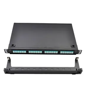 Оптическое волокно распределительный шкаф патч-панель 1U 19 "4 LGX модуль