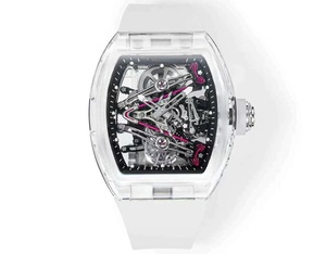 Reloj mecánico automático de alta calidad para hombre con caja transparente, elegante y con estilo. - Product Image 1
