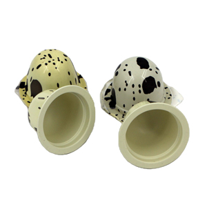 Gobelet en plastique personnalisé à motif tacheté pour <span class=keywords><strong>yaourt</strong></span>, gelée, dessert, liquides, glaces, parfaits avec couvercle, qualité alimentaire, vente en gros - Product Image 1