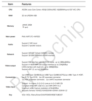 Carte de développement Allwinner A523 SC3932A avec 8 Mo EMMC pour tablette PC Android OS, écran LCD 7 pouces, plateforme OpenWRT 64 bits