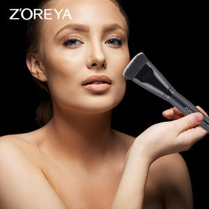 <span class=keywords><strong>ZOREYA</strong></span> - Juego de 7 <span class=keywords><strong>Brochas</strong></span> de Maquillaje de Alta Calidad con Mango de Madera Negra, Herramientas para Polvo Suelto, Colorete y Base para el Rostro - Product Image 3