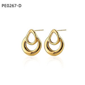 ต่างหูแฟชั่น PE0267 สำหรับผู้หญิง เครื่องประดับคุณภาพสูง - Product Image 2