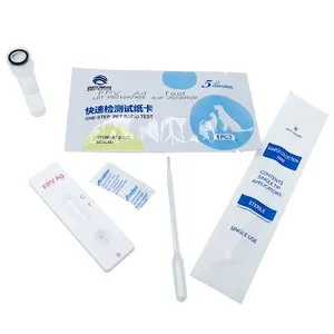 Kit de prueba de veterinario, precio de fábrica, para 100% sensibilidad CDV Ag