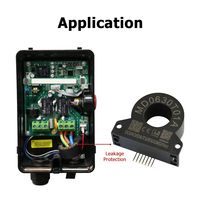 Dispositivo de Corriente Residual de 30mA CA y 6mA CC, Sensor de Transformador de Corriente para Montaje en PCB, RCM GFCI con Salida Digital UART para Cargador de Vehículos Eléctricos