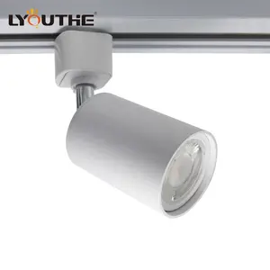 Hoge Kwaliteit Moderne Verstelbare Spot Spoor Licht Aluminium Focus Led Track Licht Voor Tentoonstelling Verlichting